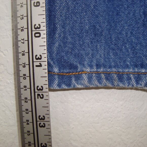 Levis 501XX STF Red Tab Jeans Mens Tag Size 40x36(32) Y2K Made in Mexico - Picture 7 of 16